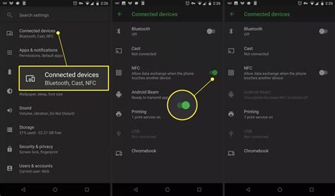 Android open activity for nfc